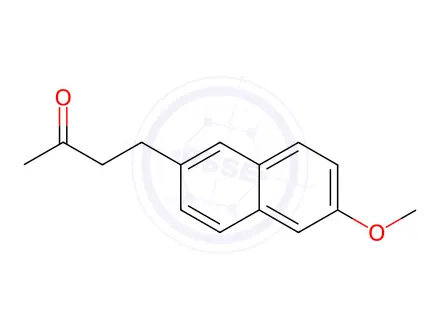 Chemical structure of Nabumetone