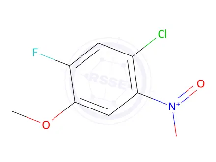 Chemical structure of 5-Chloro-3-fluoro-2-methoxynitrobenzene