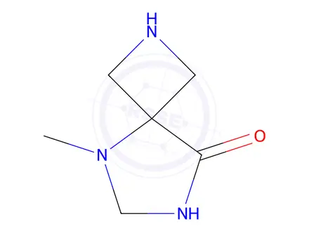 Chemical structure of 5-Methyl-2,5,7-triazaspiro[3.4]octan-8-one