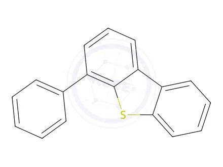 Chemical structure of 4-PHENYLDIBENZOTHIOPHENE