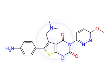 Chemical structure of Relugolix Impurity 299