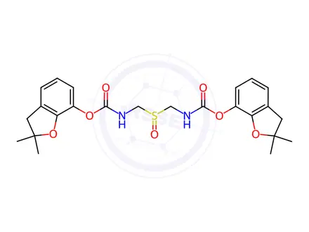 Chemical structure of Furathiocarb Impurity 4