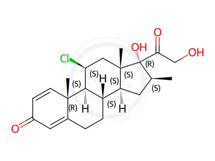 Chemical structure of Alclometasone Impurity 18