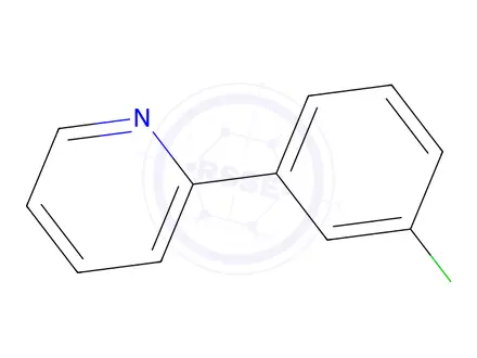 Chemical structure of 2-(3-Chlorophenyl)pyridine