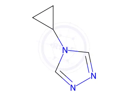 Chemical structure of 4-Cyclopropyl-4H-[1,2,4]triazole