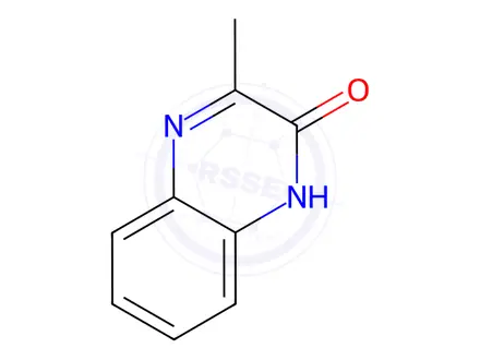 Chemical structure of 3-methylquinoxalin-2(1H)-one