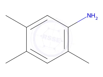 Chemical structure of 2,4,5-Trimethylaniline