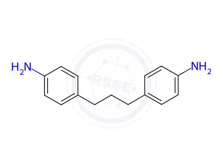 Chemical structure of 4,4'-Diaminodibenzyl methane