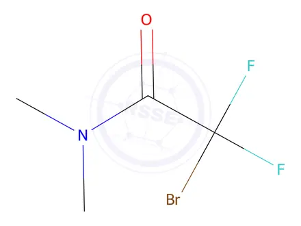 Chemical structure of 2-Bromo-2,2-difluoro-n,n-dimethyl-acetamide