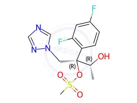 Chemical structure of Efinaconazole Impurity 125