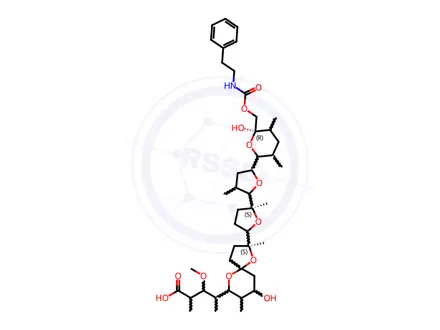 Chemical structure of X 14667A
