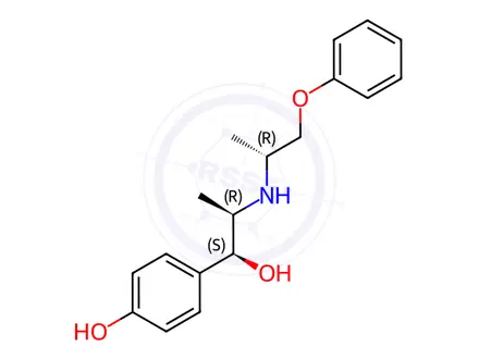 Chemical structure of Isoxsuprine Monomer