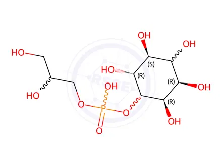 Chemical structure of Glycerylphosphoinositol