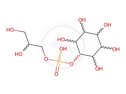 Chemical structure of L-A-GLYCEROPHOSPHO-D-MYO-INOSITOL*POTASS IUM FROM SO