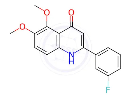 Chemical structure of Foslinanib Impurity 3