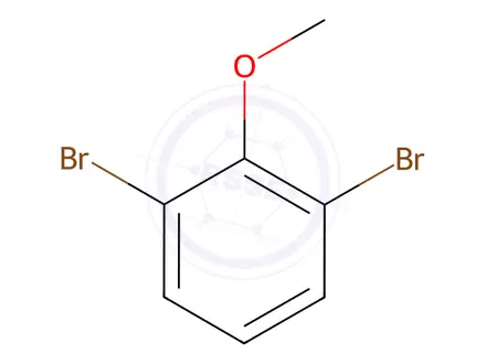 Chemical structure of 2,6-Dibromoanisole