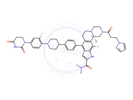 Chemical structure of Bendroflumethiazide o-isomer