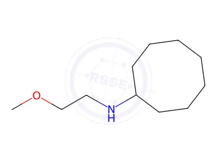 Chemical structure of n-(2-Methoxyethyl)cyclooctanamine