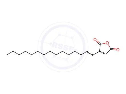 Chemical structure of Pentadecenyl succinic anhydride