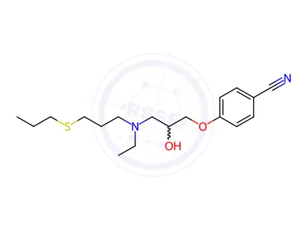 Chemical structure of Almokalant Impurity 1
