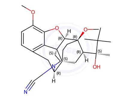 Chemical structure of Buprenorphine Impurity 3 (Buprenorphine EP Impurity C)