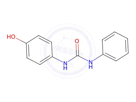 Chemical structure of 3-(4-Hydroxyphenyl)-1-phenylurea