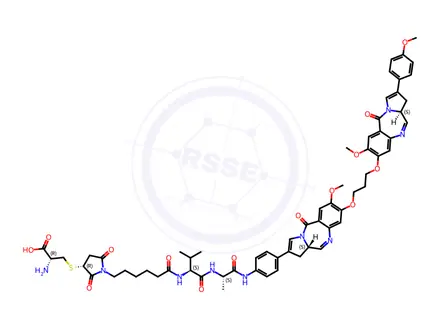 Chemical structure of Vadastuximab Talirine