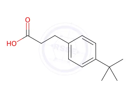 Chemical structure of 3-(4-TERT-BUTYL-PHENYL)-PROPIONIC ACID