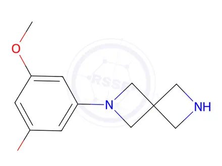Chemical structure of 2-(3,5-Dimethoxyphenyl)-2,6-diazaspiro[3.3]Heptane
