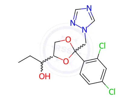 Chemical structure of Propiconazole Impurity 22