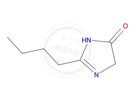 Chemical structure of 2-butyl-1,5-dihydro-4H-imidazol-4-one