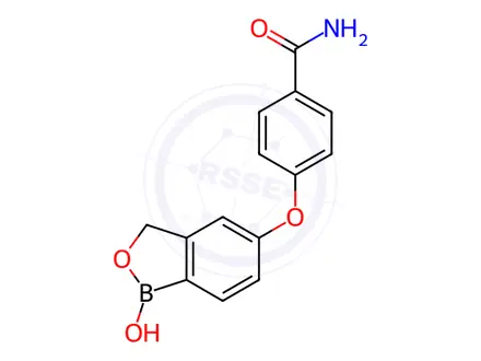 Chemical structure of Crisaborole Impurity D