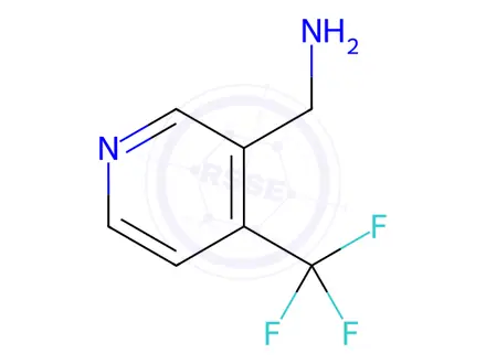 Chemical structure of (4-(Trifluoromethyl)pyridin-3-yl)methanamine dihydrochloride