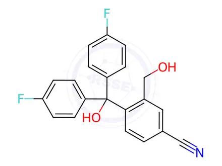Chemical structure of Escitalopram oxalate Impurity 7