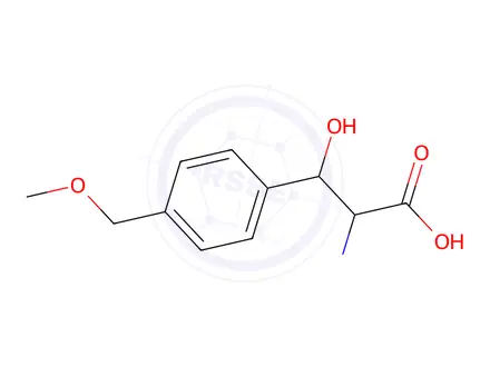 Chemical structure of 2-Amino-3-hydroxy-3-(4-(methoxymethyl)phenyl)propanoic acid