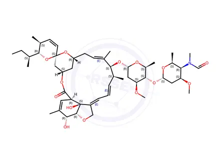 Chemical structure of Abamectin Impurity 9