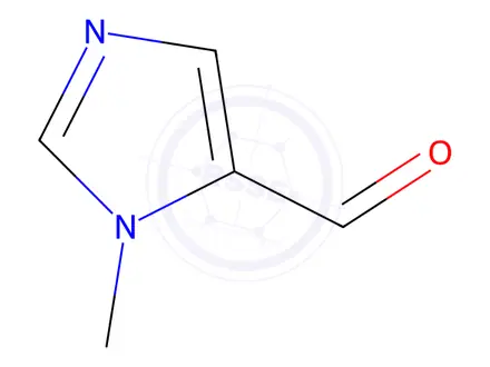 Chemical structure of 1-Methyl-5-formylimidazole