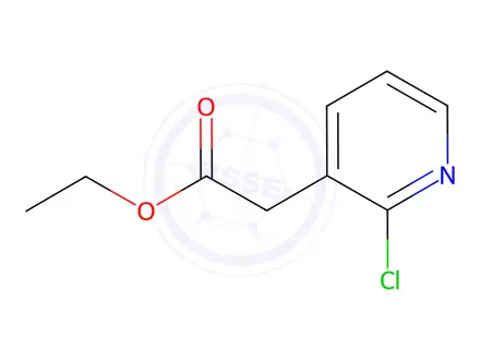 Chemical structure of Ethyl 2-(2-chloropyridin-3-yl)acetate