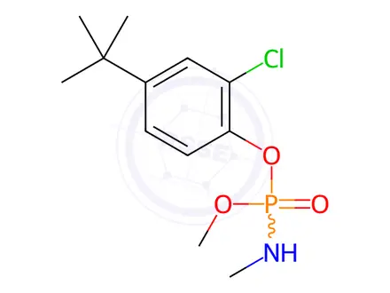Chemical structure of Crufomate