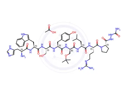 Chemical structure of Goserelin Impurity 24 Acetate