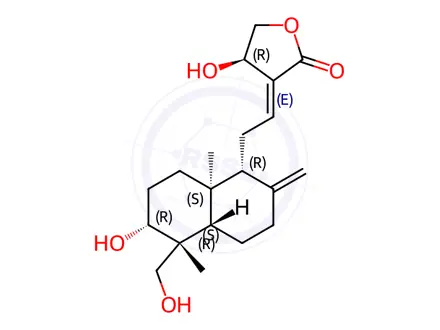 Chemical structure of Andrographolide Impurity 15