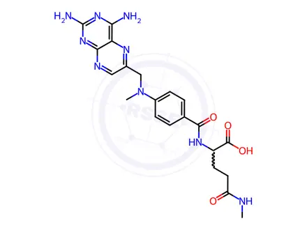Chemical structure of Methotrexate Impurity 56