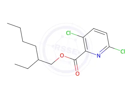 Chemical structure of 2-Ethylhexyl 3,6-dichloropicolinate