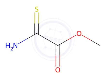 Chemical structure of Methyl carbamothioylformate