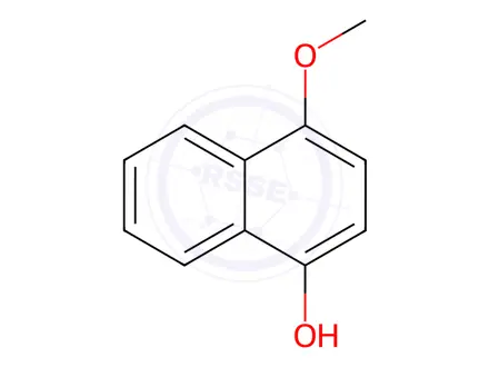 Chemical structure of 4-Methoxy-1-naphthol