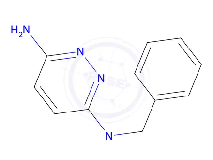 Chemical structure of n3-benzyl-n3-methylpyridazine-3,6-diamine