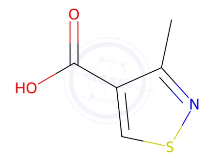Chemical structure of 3-Methylisothiazole-4-carboxylic acid