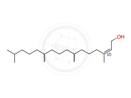 Chemical structure of Phytol Impurity 7