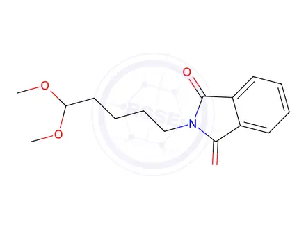Chemical structure of 2-(5,5-Dimethoxypentyl)isoindoline-1,3-dione