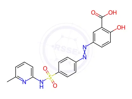 Chemical structure of Sulfasalazine Impurity 29